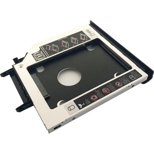 With Bezel Front Cover Faceplate + Bracket 2nd 3.0 2.5" Hard Drive HDD SSD Optical Caddy for Lenovo IdeaPad Y500 Y500N Y510P