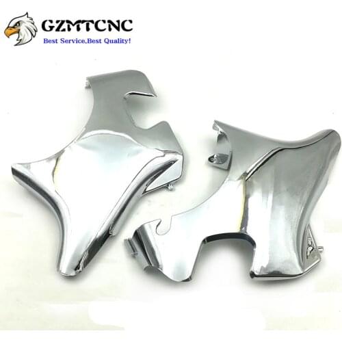 Motorcycle Chrome Neck Cover Frame Wire Line Side Guard For Honda Shadow VT400 VT750 VT 400 750 ACE 1997 1998 - 2003 2002 2001