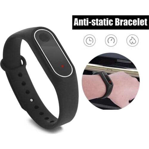ZD-02 Winter Human Body Anti-Static Bracelet Wireless Remove Static Eliminator Wrist Strap Elimination Bracelet Wristband