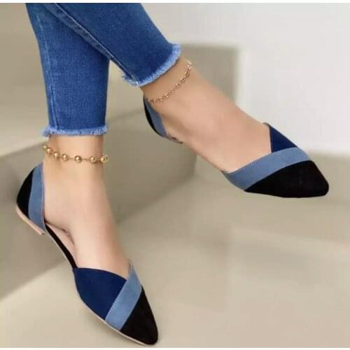 New Arrival Women Flats Fashion Mixed Colors Spring Summer Comfort Low Heel Ballerina Casual Women Shoes Ladies Shoes