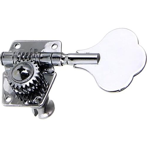 1pc Vintage Jazz Precision Bass Tuning Pegs Open Geared Bass Tuners Machine Head Bass Replacement Bass Accessories(Right)