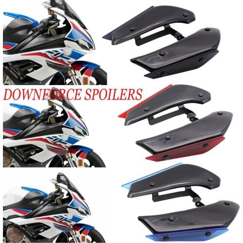 2019-2021 Motorcycle Side Downforce Sport Spoilers Aerodynamic Fixed Winglet Fairing Wing Cover For BMW S1000RR S 1000 RR 1000RR