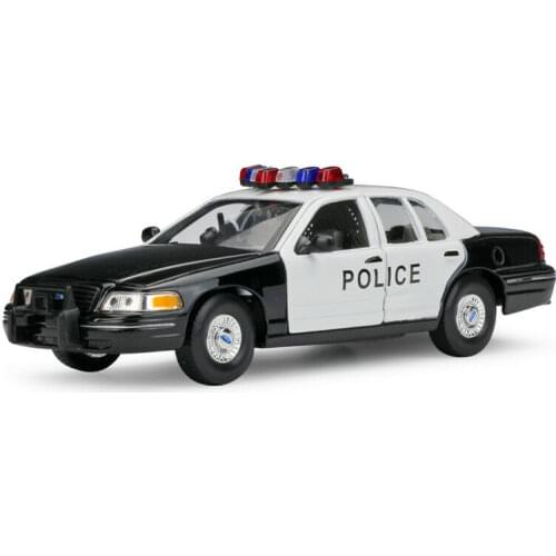 Welly 1:24 1999 Ford Crown Victoria Diecast Model Racing Car NEW IN BOX