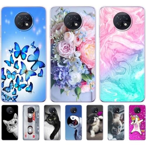For Xiaomi Redmi Note 9T Case Silicon Soft Tpu Back For Redmi Note 9 T Phone Cover 6.53 inch Note9T bumper protective Etui Funda