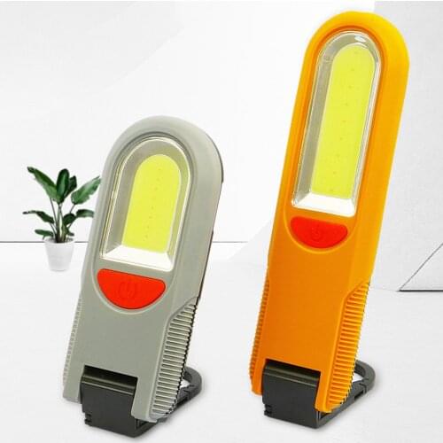 COB LED Light Bead Magnetic Foldable Rotation USB LED Light Torch Work Car Repair Lamp Flashlight