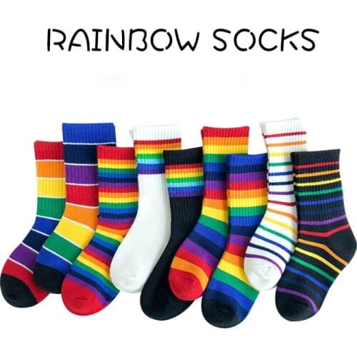 Baby Lotus 2020 New Spring Fashion Colourful Kids Socks Baby Boy School Socks Birthday Gifts Children Cotton Socks