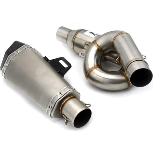 FOR KAWASAKI Z800 2012-2017 2013 2014 2015 2016 Motorcycle Exhaust Pipe Muffler Motorbike Exhaust Modified Exhaust Pipe