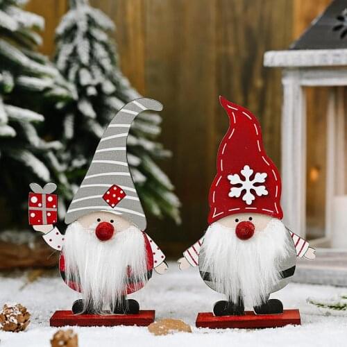 FENGRISE Wooden Christmas Decorations China