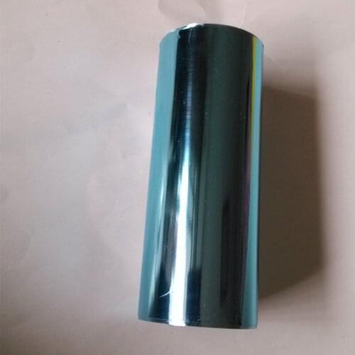 4rolls/lot) hot stamping foil hot press on paper or plastic peacock blue color 16cm x 120m heat stamping film