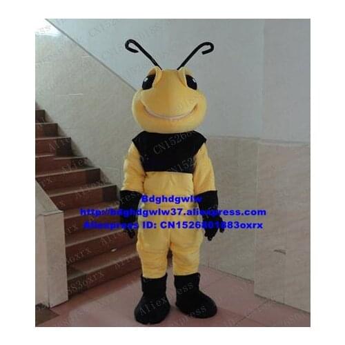 Wasp Hornet Vespid Bumblebee Bombus Mascot Costume Adult Cartoon Character Enterprise Propaganda Marketing Planning zx1295