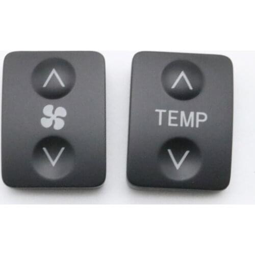 Auto Air Conditioning Panel Switch Button Cover Temperature Control Button Cap For Toyota Corolla