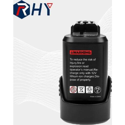 Rechargeable battery 10.8V 12V power tool accessories lithium battery pack BAT411 power tool accessories