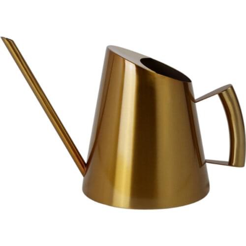 400/1000/1500ML Stainless Steel Watering Can Household Pot Gardening Tool Long Mouth Watering Device Sprinkling for Plant Flower