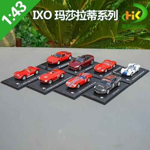 SALE IXO 1:43 Maserati GHIBLI 450S TIPO 300S TROFEO BORA GRUPPO MC STRADALE SPYDER collection die casting alloy trolley model