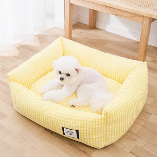 Removable Cat Bed House Kennel Nest Cat Rug Dog Bed Dog House Sofa Cushion Cat House Pet Products Cat Mat Pet Bed Cama Gatos