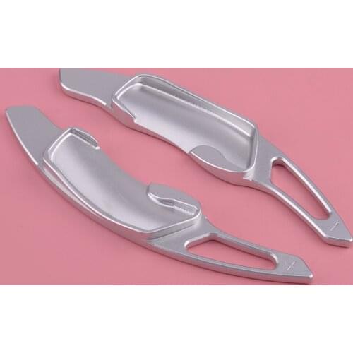 Silver Steering Wheel Shift Shifter Paddle Extension 18.3 cm Fit For Subaru Legacy Forester Brz XV Outback Impreza