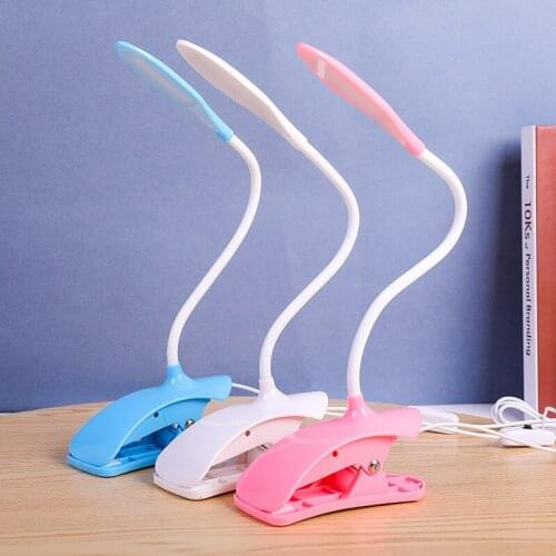 Party USB Clip Lamp LED Fashion Home Bedroom Table Lamp Reading Writing Light For Desk Bed Headboard Children Gift