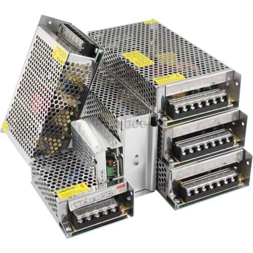 Lighting Transformers Power Supply Adapter AC110V-220V to DC 5V 12V 24V 48V, 1A 2A 3A 5A 6A 8A 10A 15A 20A LED Driver LED Strip