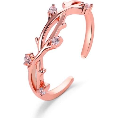 2020 fashion rings bisuteria minimalist statement cross adjustable ring luxury vintage zircon women accessories ring for women