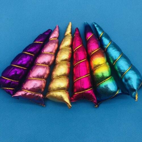 3pieces Unicorn Horn, Metallic Felt Photo Props, DIY Party, Birthday, DIY Supply