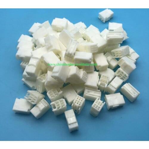 50 pcs 6 pin auto electric plug housing unsealed female connector 7283-5862