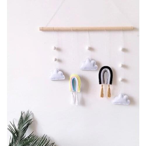 Decoration Home Hemp Rope Style Kids Decoration Photography Props Postcard Display Wall Hanging Decor