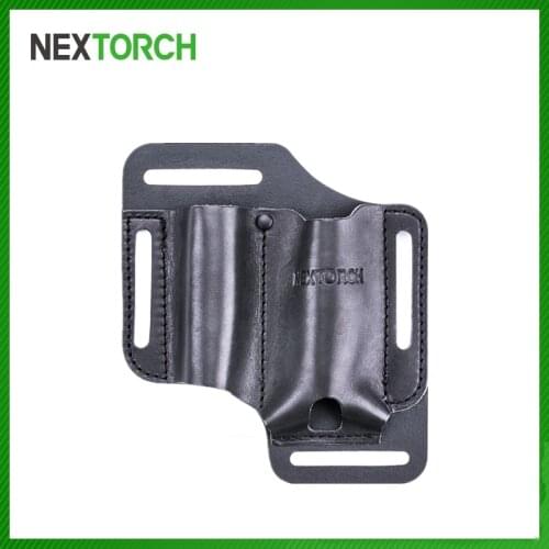 EDC Leather Sheath, Knife Belt Sheath/Leather Flashlight Holster/for Multitools Sheath, EDC Pocket Organizer Sheath for men