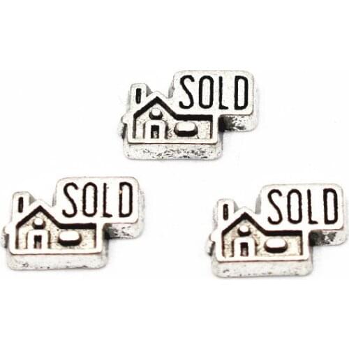 Hot selling 10pcs/lot sold floating charms silver Alloy charms living glass memory lockets DIY Jewelry
