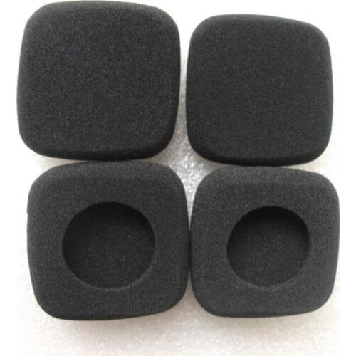 Linhuipad 50mm wireless headsets square foam ear pads replacement sponge ear cushions headset ear foam covers 2000pcs/lot