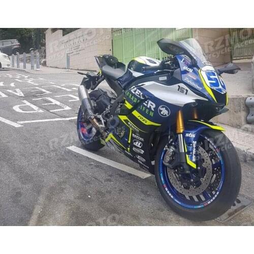 New ABS Motorcycle Whole Fairings Kit Fit For YZF-R6 2017 2018 2019 R6 17 18 19 Bodywork set Custom black matte