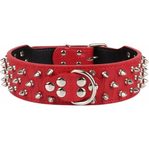 PipiFren Big Dogs Collars Pitbull Accessories For A Large Dog Necklace Supplies Pet Collar collier pour chien mascotas