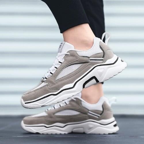 Causal hot spring Fashionable casuales Men knitting white Fashion s sale shoe shoes Breathable breathable Male sports men on de