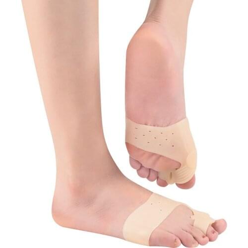 2pcs/pack Silicone Gel foot fingers Toe Separator thumb valgus protector Bunion adjuster Hallux Valgus pro Guard feet care