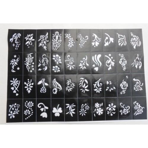 TAYFUNHint henna Tattoo Template henna хна для бровей henna powder плетка