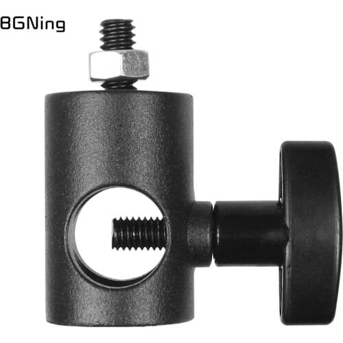 Tripod Light Stand Flat Head Converter to 1/4 Screw Adapter for LED Light Monitor Flash Light Photography Accessories