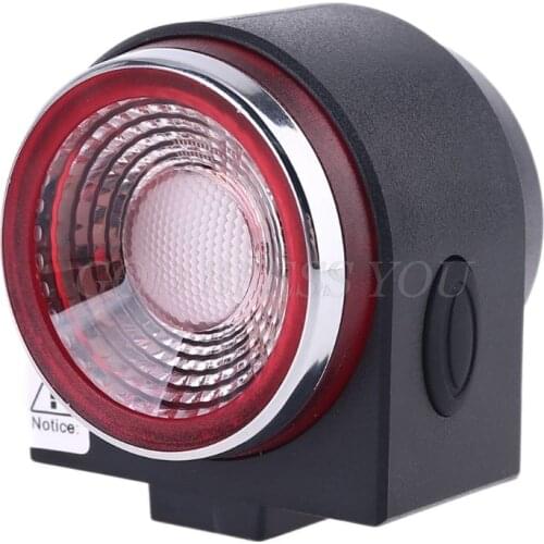 Smart Rear Bicycle Light Intelligent Sensor Anti-theft Alarm Bike Taillight USB Rechargeable Bike Finder Cycling Flash Tail Lamp