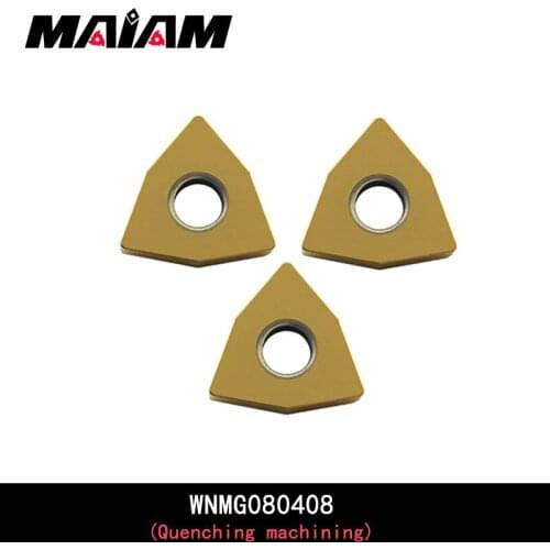 WNMG0804 Peach insert Double-sided WNMG080408 insert MWLNR K08 for quenching materials with a between 50 and 65 degrees
