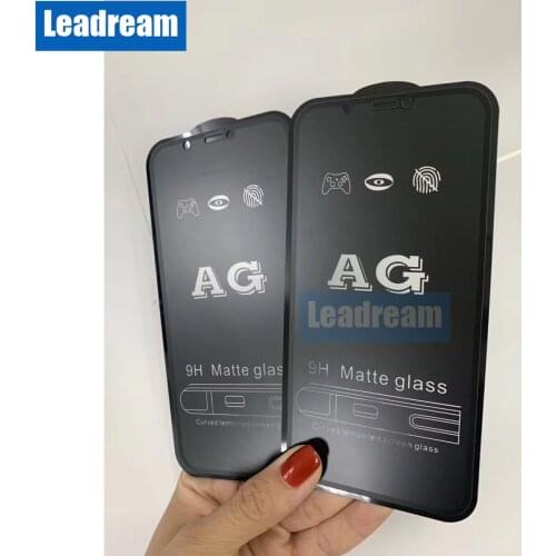 1500pcs Matte Frosted Full Cover AG Tempered Glass for iPhone 11 Pro X XS MAX XR 8 7 6S 6 Plus Screen Protector Anti Fingerprint