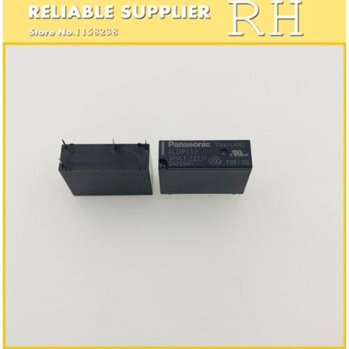 10PCS/lot Power relays ALDP112 ALDP112w 4PIN 5A A group of normally open