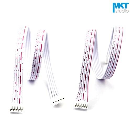 100Pcs 40cm Double PH2.0 Header AWG26 Red White Wire Cable 2P 3P 4P