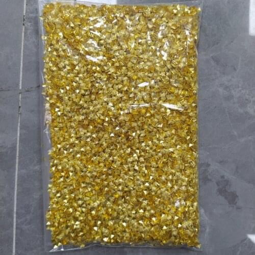 10000pcs/bag Nail Rivets Mixed Style 3D Nail Art Gold Moon Star Metal Rivet Studs DIY Charm Nail Art Decoration nail Accessories