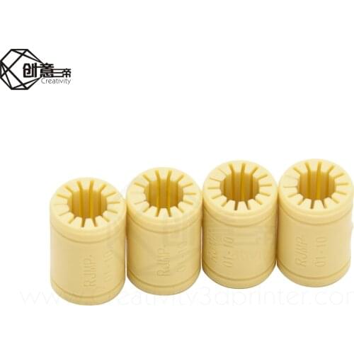 5pcs 3D Printer Solid Plasticr Bearing ID 6/8/10/12mm shaft Igus Drylin RJMP-01-06 RJMP-01-08 RJMP-01-10 RJMP-01-12