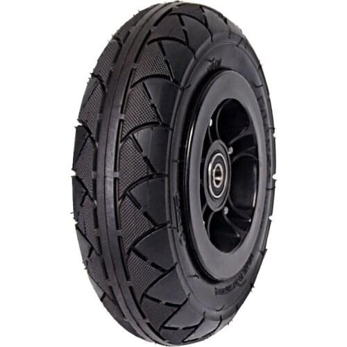 8 Inch Off Road Wheel Pneumatic Rubber All Terrain Mountain Wheels Kit for DIY Skateboard /Scooter/ROTATING