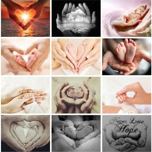 DIY Diamond Painting Baby 5D Embroidery Sale Portrait New Arrival Full Square Mosaic Home Decoration