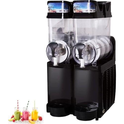 Electric Slushy Granizing Machine Frozen Drink Maker Ice Cool Juice Dispenser For Restaurants Bars Snow Melting Machine