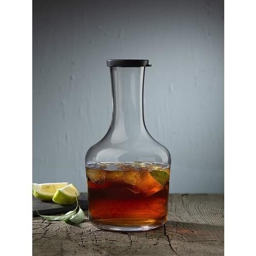 Handmade Pitcher 1300cc Water Jug Water Bottle, Tap Lemonade, Glass Teapot, Beverage Dispenser tap Lemonade 2l