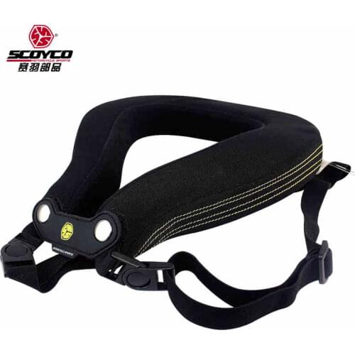 Fashion SCOYCO Motocross Motorcycle Protector Neck motorbike Knight Equipped Neck guard for Male Female made of Diving cloth PVC