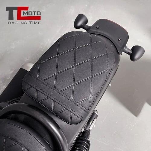 Motorcycle Accessorie Rear Passenger Cushion Pillion Seat Pad For HONDA Rebel CMX 300 500 CMX300 CMX500 2017 2018 2019 2020 2021