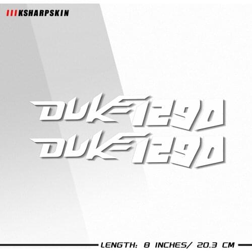 New motorcycle bicycle fuel tank sticker wheel helmet MOTO waterproof reflective logo for KTM DUKE1290 duke 1290