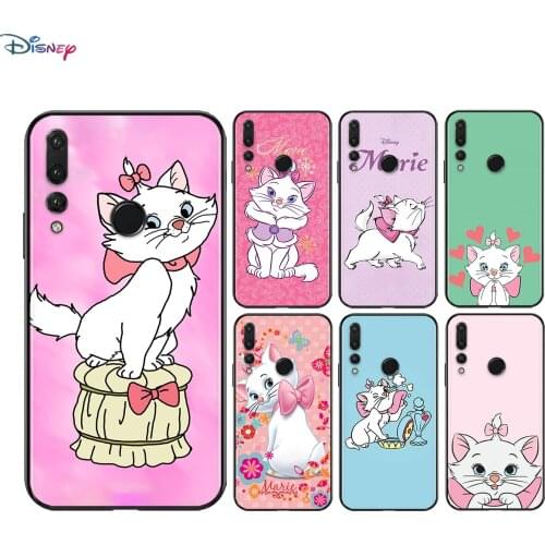 Silicone Cover Disney cute Marie Cat For Huawei Honor V30 30 X10 30i 10X 30S 20S View 20 V20 Pro Plus Lite RU Soft Phone Case